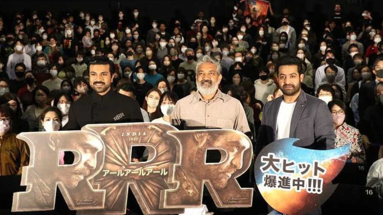 RRR Team in Japan  : జపాన్‌లో RRR టీమ్ సందడి..