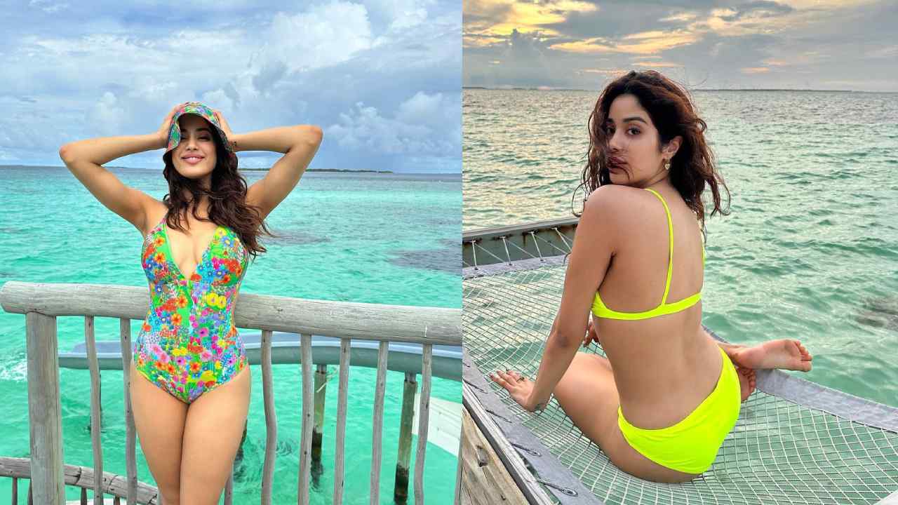 Janhvi Kapoor : బాబోయ్.. మాల్దీవ్స్‌లో బికినీలో రచ్చ చేస్తున్న జాన్వీ..