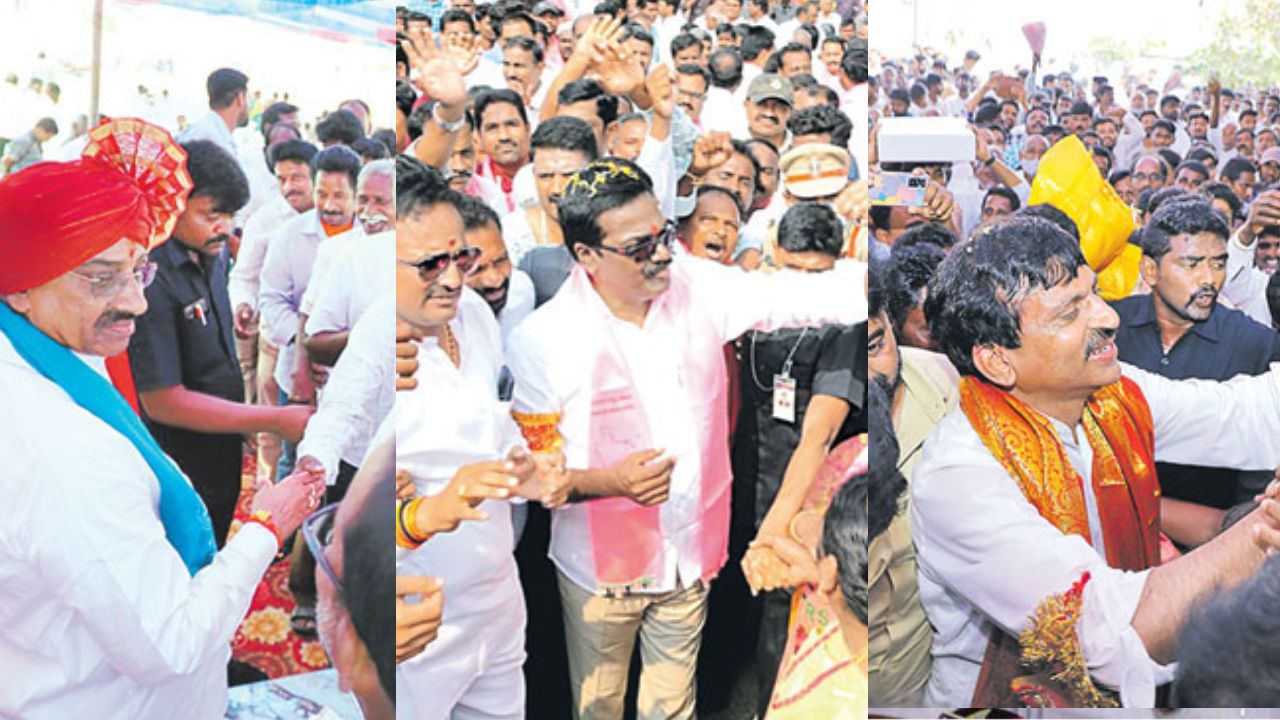 BRS Party: ఒకేరోజు ముగ్గురు వేర్వేరు ప్రోగ్రామ్స్.. ఖమ్మం బీఆర్‌ఎస్‌లో ఏం జరుగుతుంది?