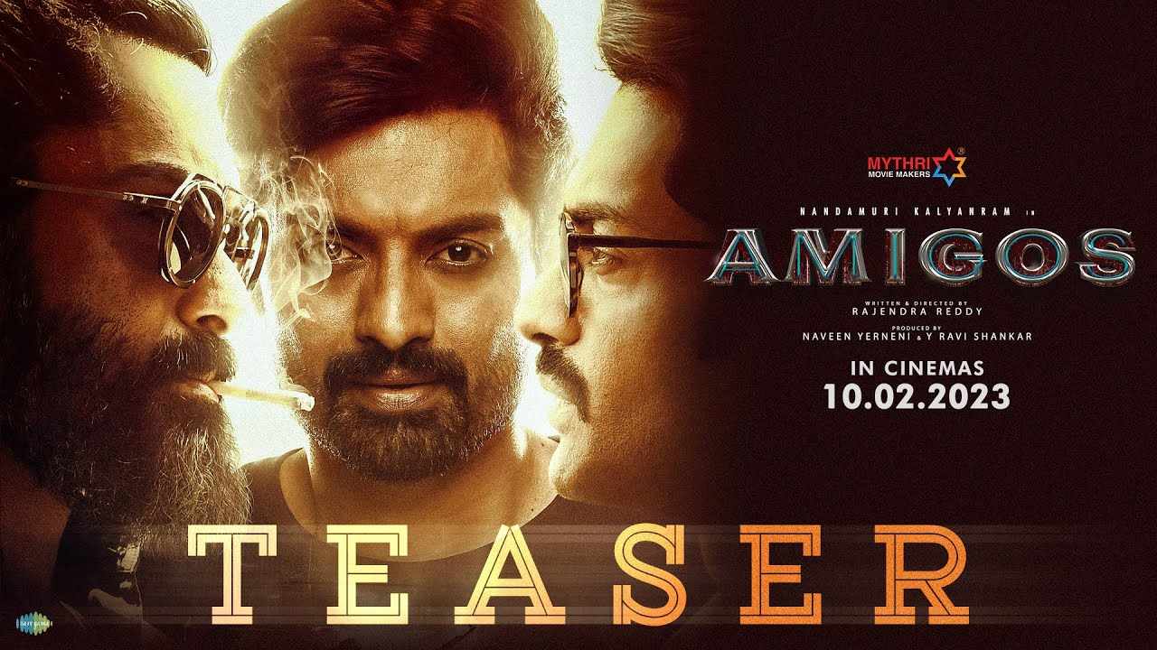 Amigos : అమిగోస్ టీజర్ విడుదల.. మూడు క్యారెక్టర్స్ తో మెస్మరైజ్ చేయడానికి వస్తున్న కళ్యాణ్ రామ్..