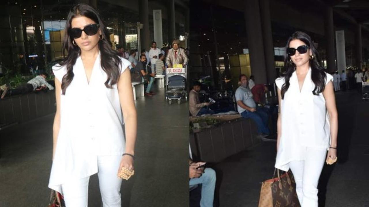 Samantha : సమంత ఏంటి ఇలా అయిపోయింది.. చాలా రోజుల తర్వాత మీడియాకి చిక్కిన సామ్..
