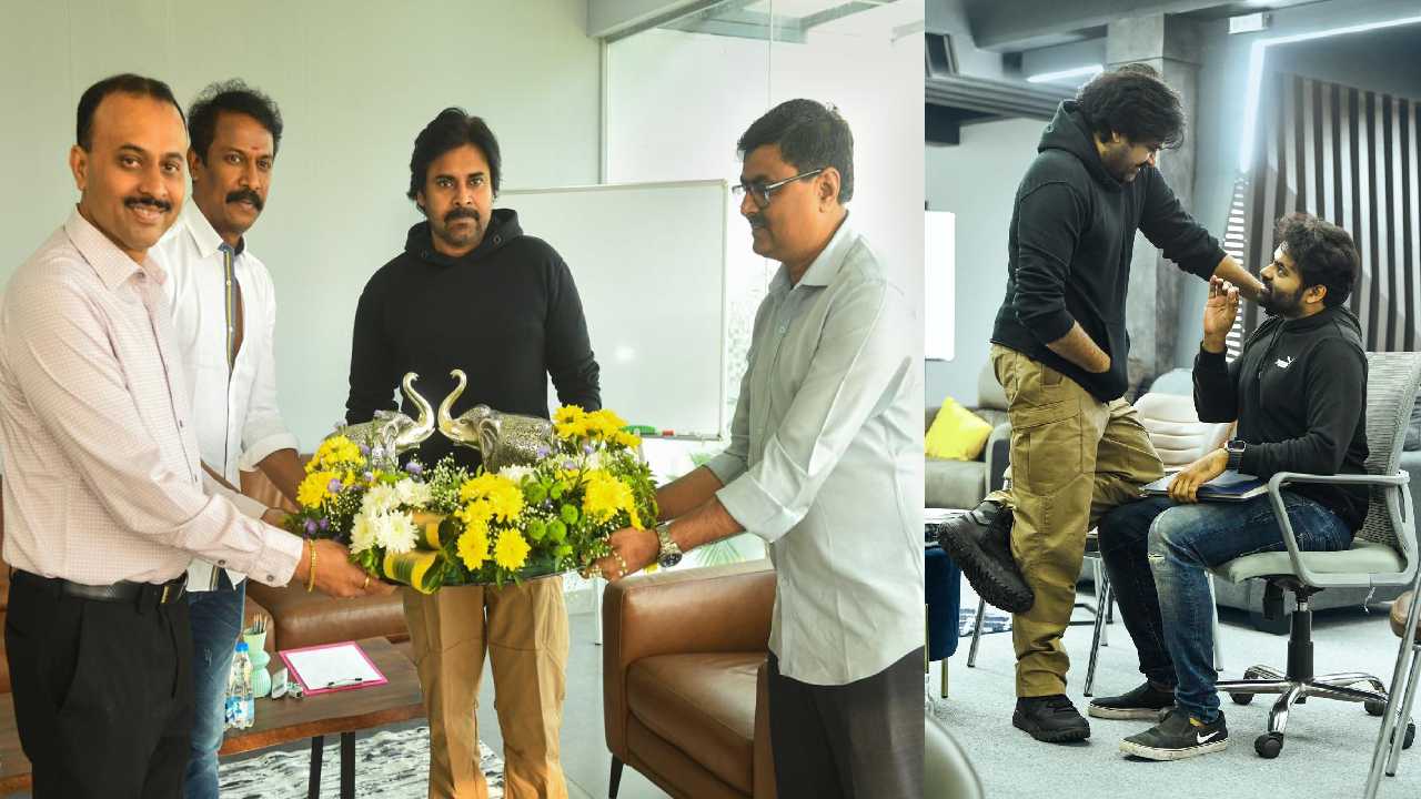 Pawan Kalyan : మొదలైన పవన్ కొత్త సినిమా.. మామ అల్లుడల ముల్టీస్టార్ర్ర్..