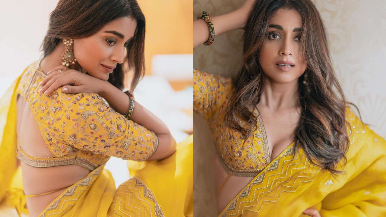 Shriya Saran : శ్రియ.. 40 ఏళ్ళ ఏజ్‌లో కూడా చీరలో చిరునవ్వుతో పరువాలు చిందిస్తూ..