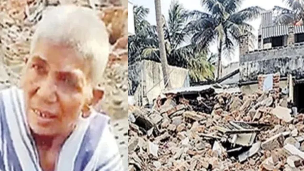 Anakapalle District: కన్న తల్లికి నీడ కరువు.. తల్లి ఇంటిని కూల్చేసి పగ తీర్చుకున్న కొడుకు!