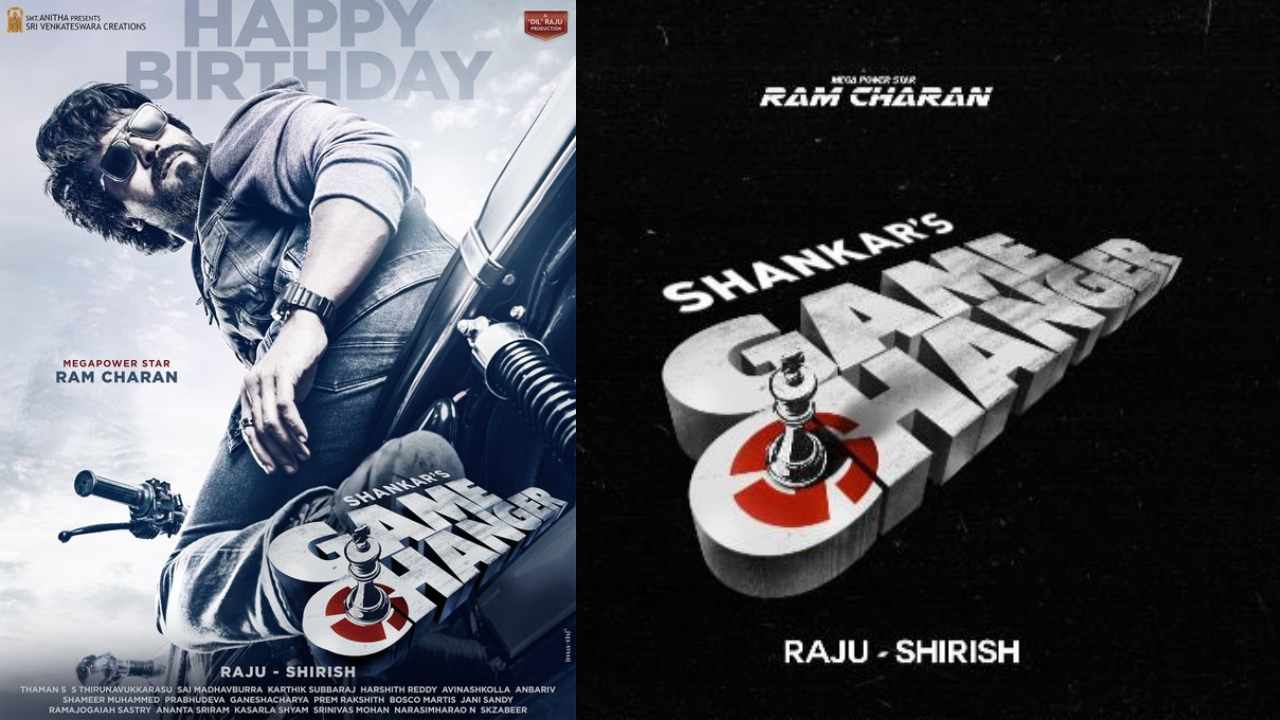 RC15 Title and Poster : బర్త్ డే గిఫ్ట్ ఇచ్చిన రామ్‌చరణ్.. RC15 టైటిల్ అండ్ ఫస్ట్ లుక్ పోస్టర్ రిలీజ్..