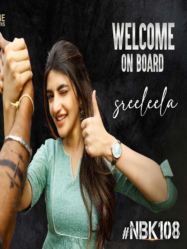 Sreeleela joins in the set of NBK108..