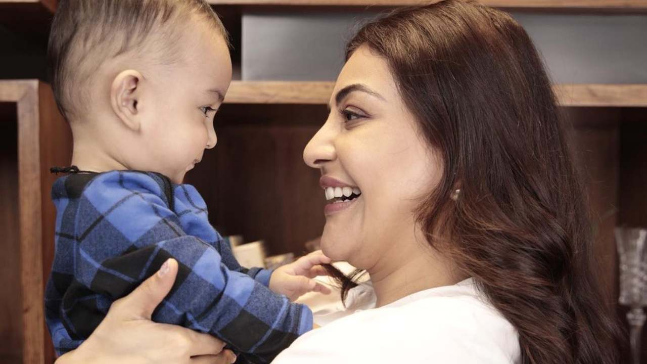 Kajal Aggarwal : నా కొడుక్కి నేను నటించిన వాటిల్లో ఫస్ట్ ఆ సినిమానే చూపిస్తాను..