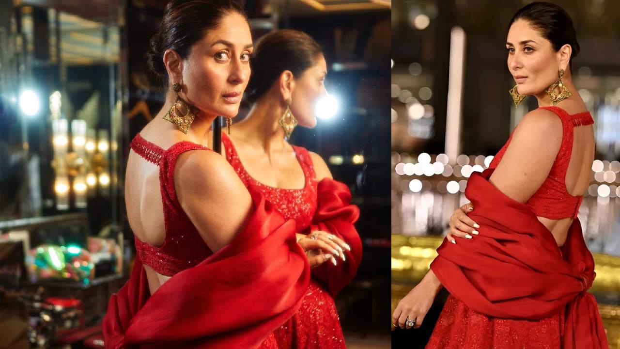 Kareena Kapoor :రెడ్ డ్రెస్‌లో కరీనా కపూర్ అందాలు..