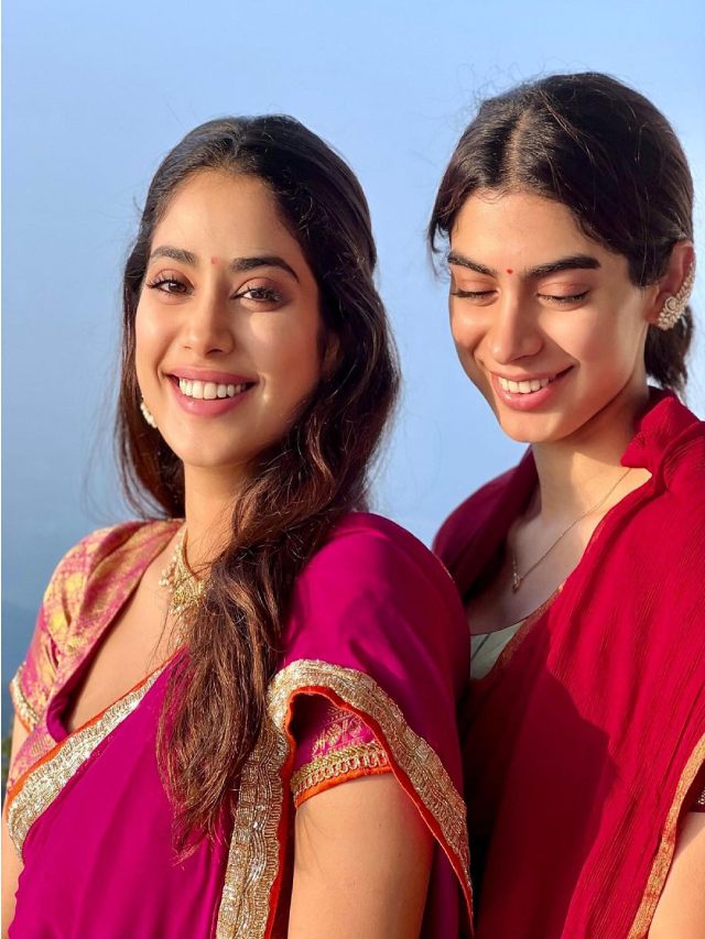 Sridevi Daughters Janhvi and Khushi at Tirumala..