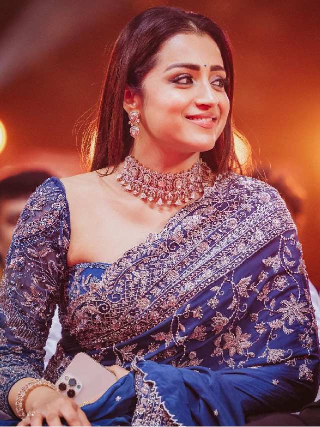 Trisha Mesmerizing Looks in Saree..